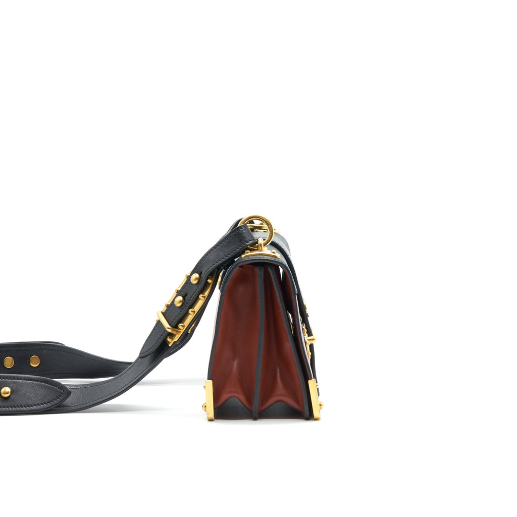 prada-leather-cashier-bag-burgundy-black-ghw