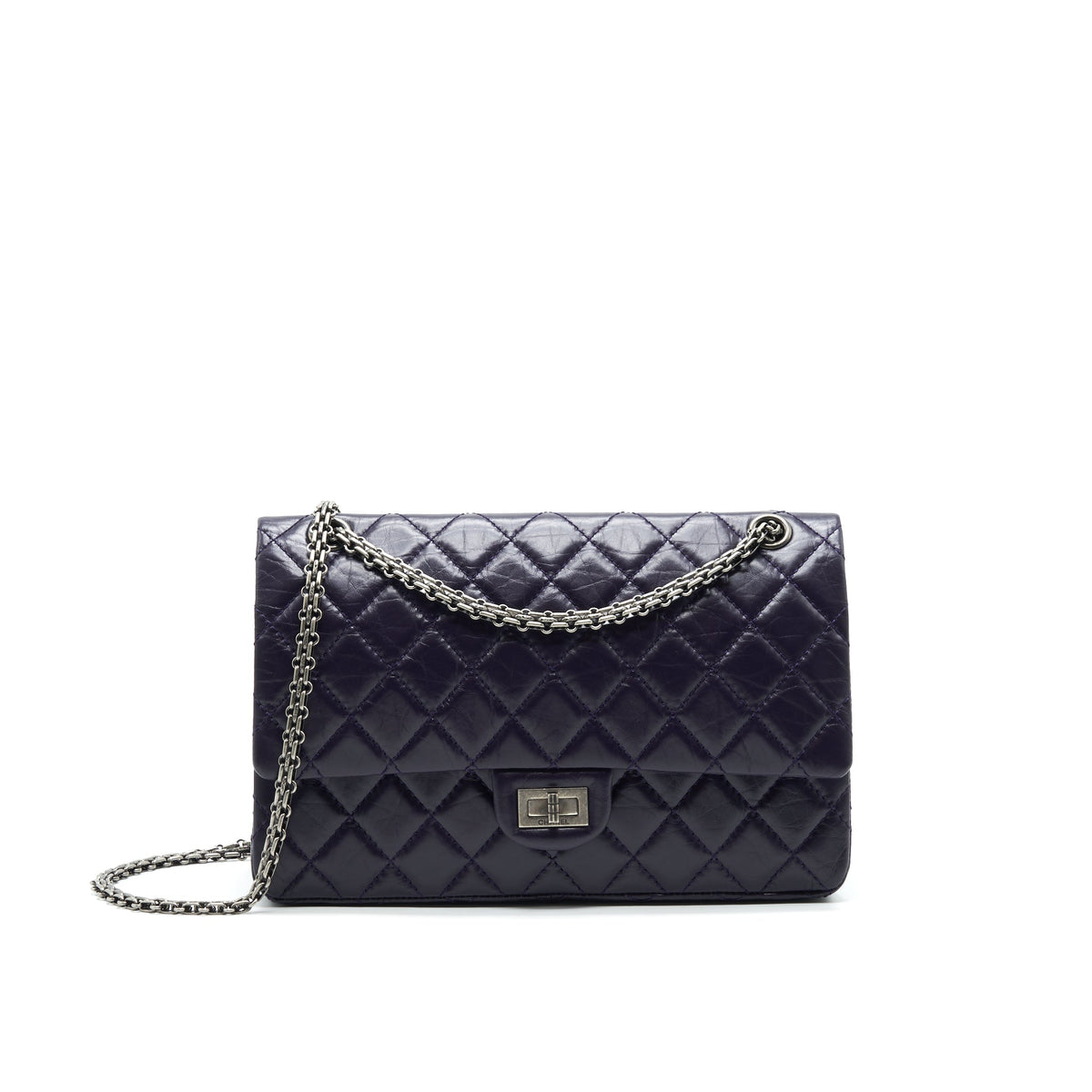 chanel-reissue-226-in-dark-purple-with-silver-ruthenium-hardware