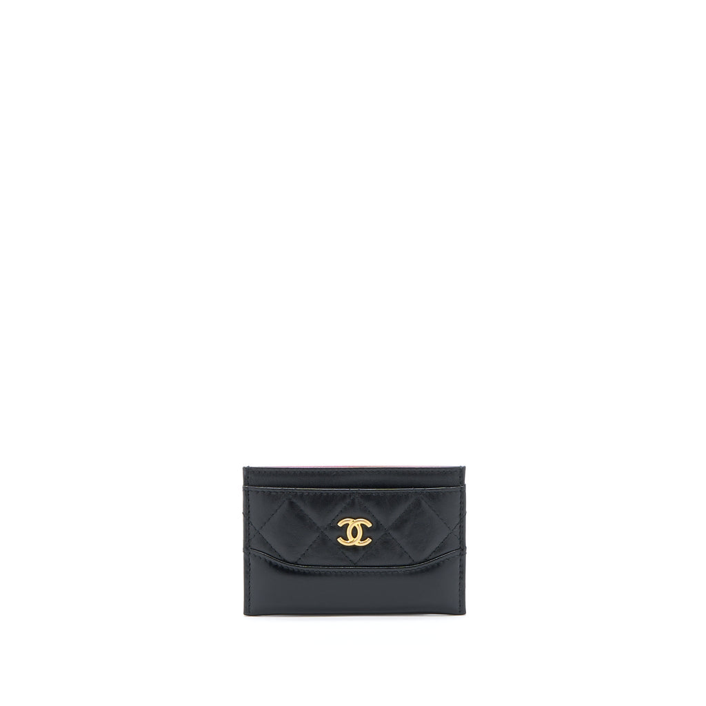 chanel-gabrielle-card-holder-aged-calfskin-black-ghw