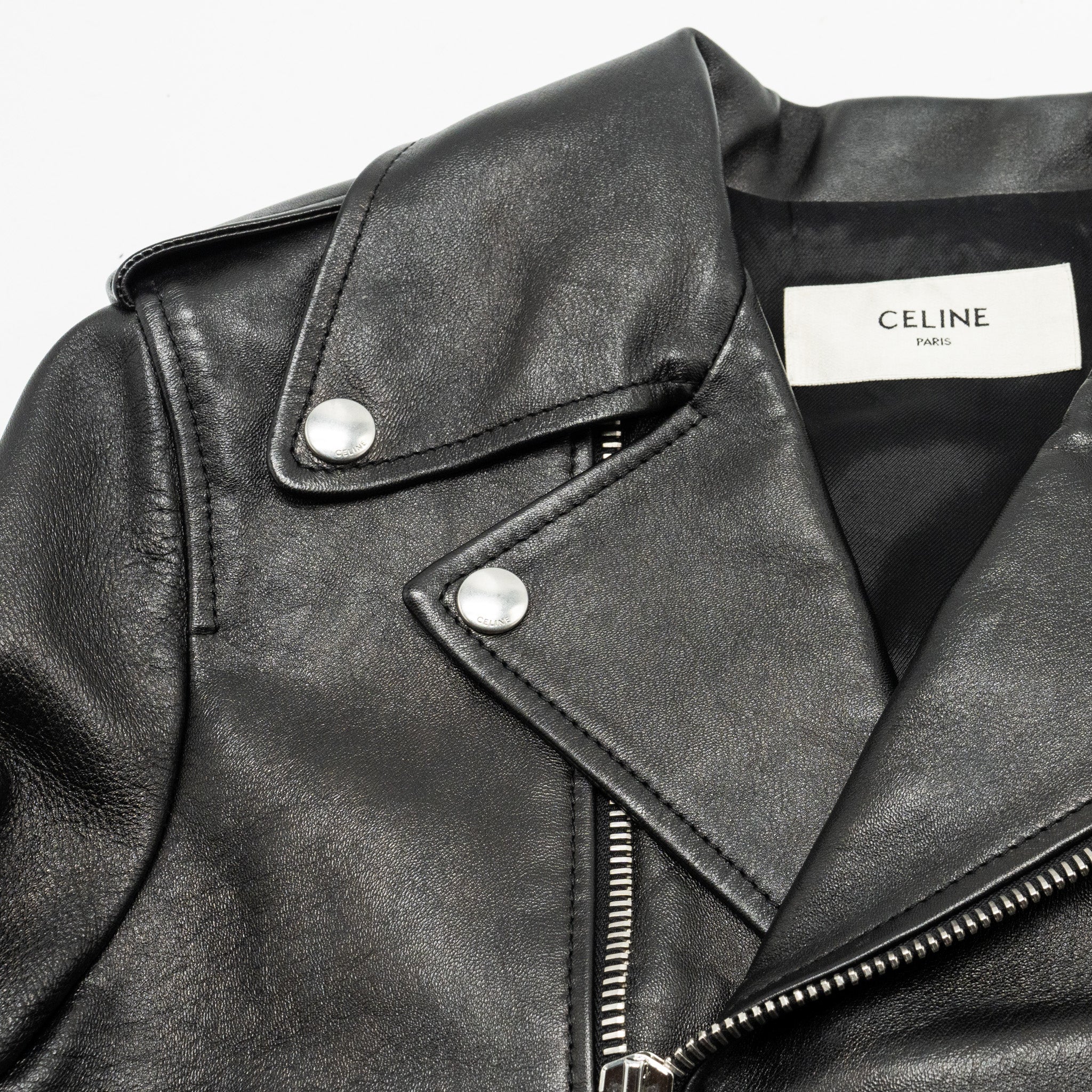 celine-size-38-classic-biker-jacket-lambskin-black