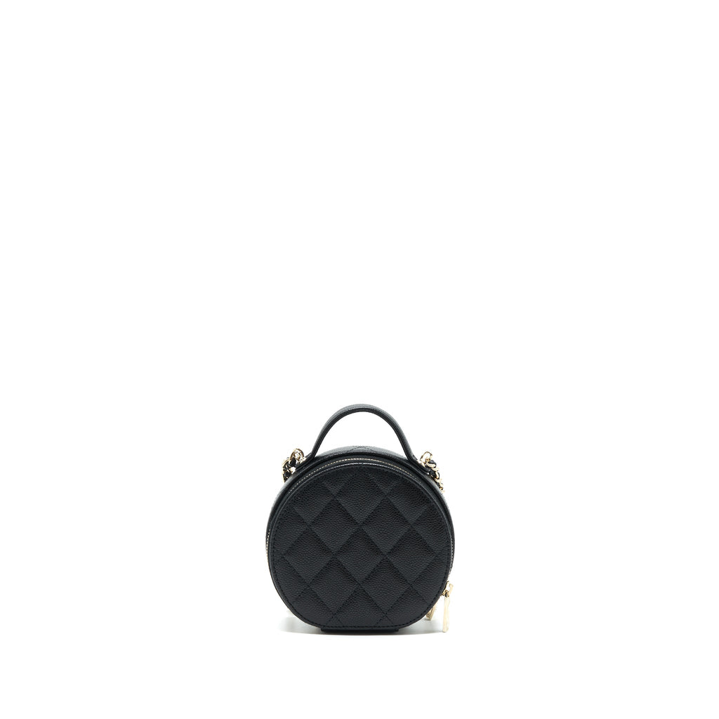 chanel-22c-top-handle-mini-round-vanity-chain-caviar-black-lghw