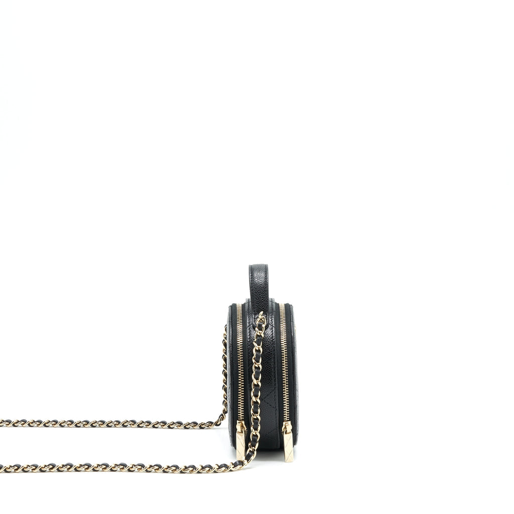 chanel-22c-top-handle-round-vanity-black-with-chain-caviar-lghw-1