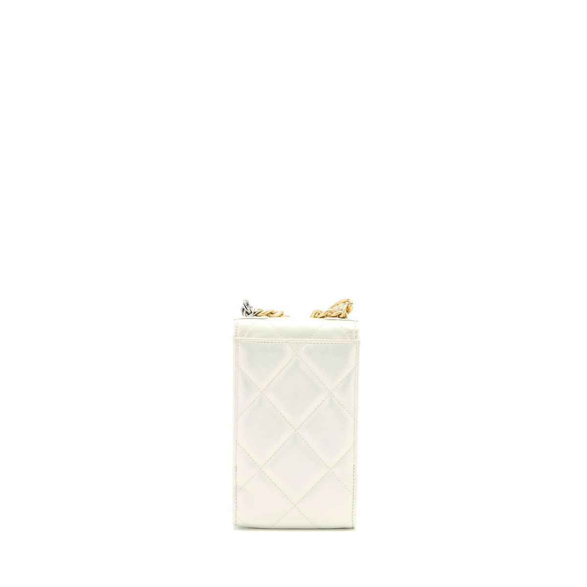 chanel-19-phone-pouch-with-chain-iridescent-whtie-ghw