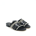 chanel-size-38-leather-and-pearl-sandal-black