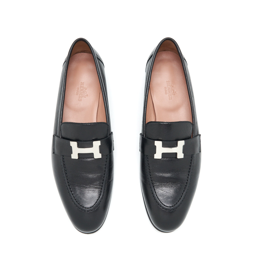 hermes-size-38-5-paris-loafer-black-shw