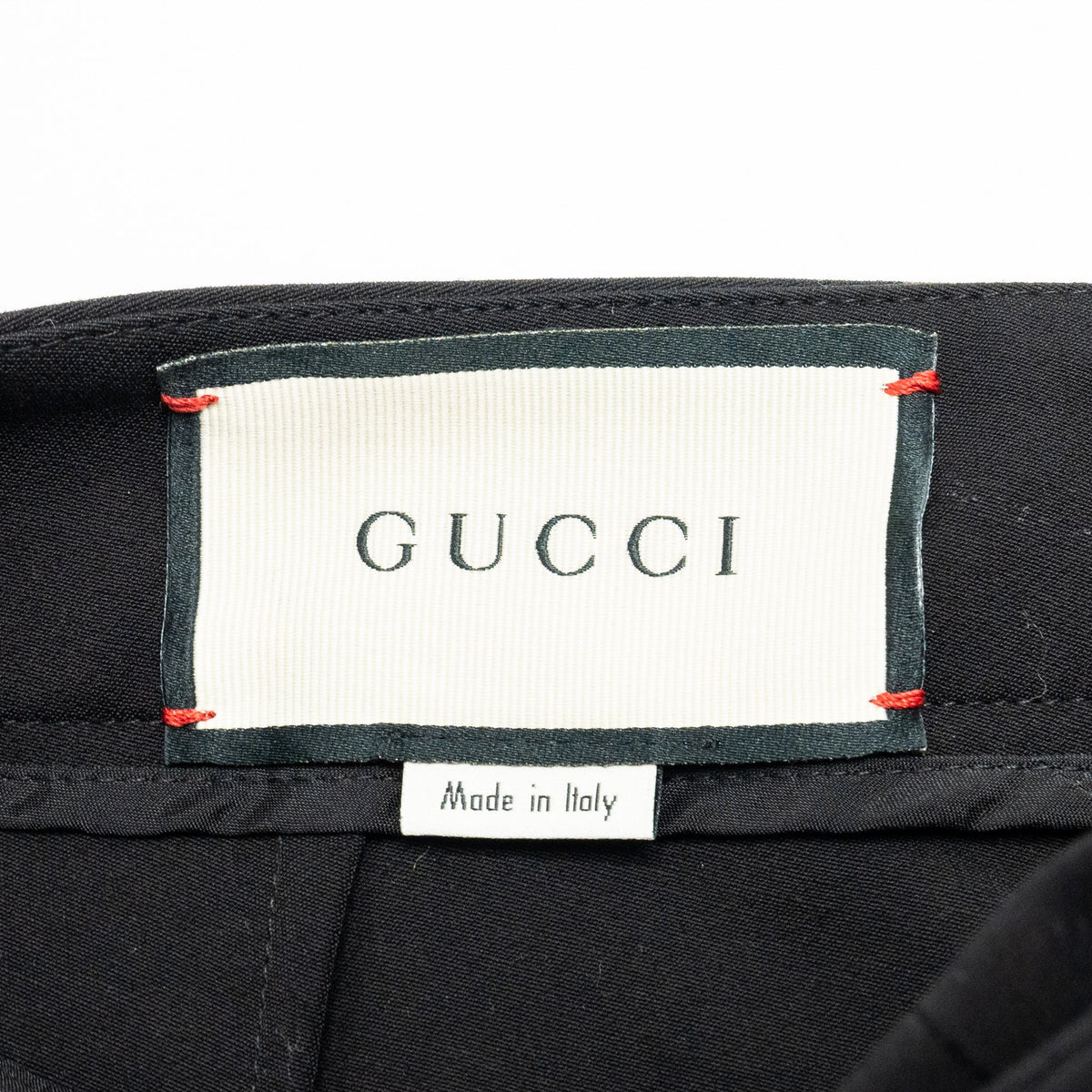 gucci-size-40-zip-finished-web-pants-cotton-polyamide-black