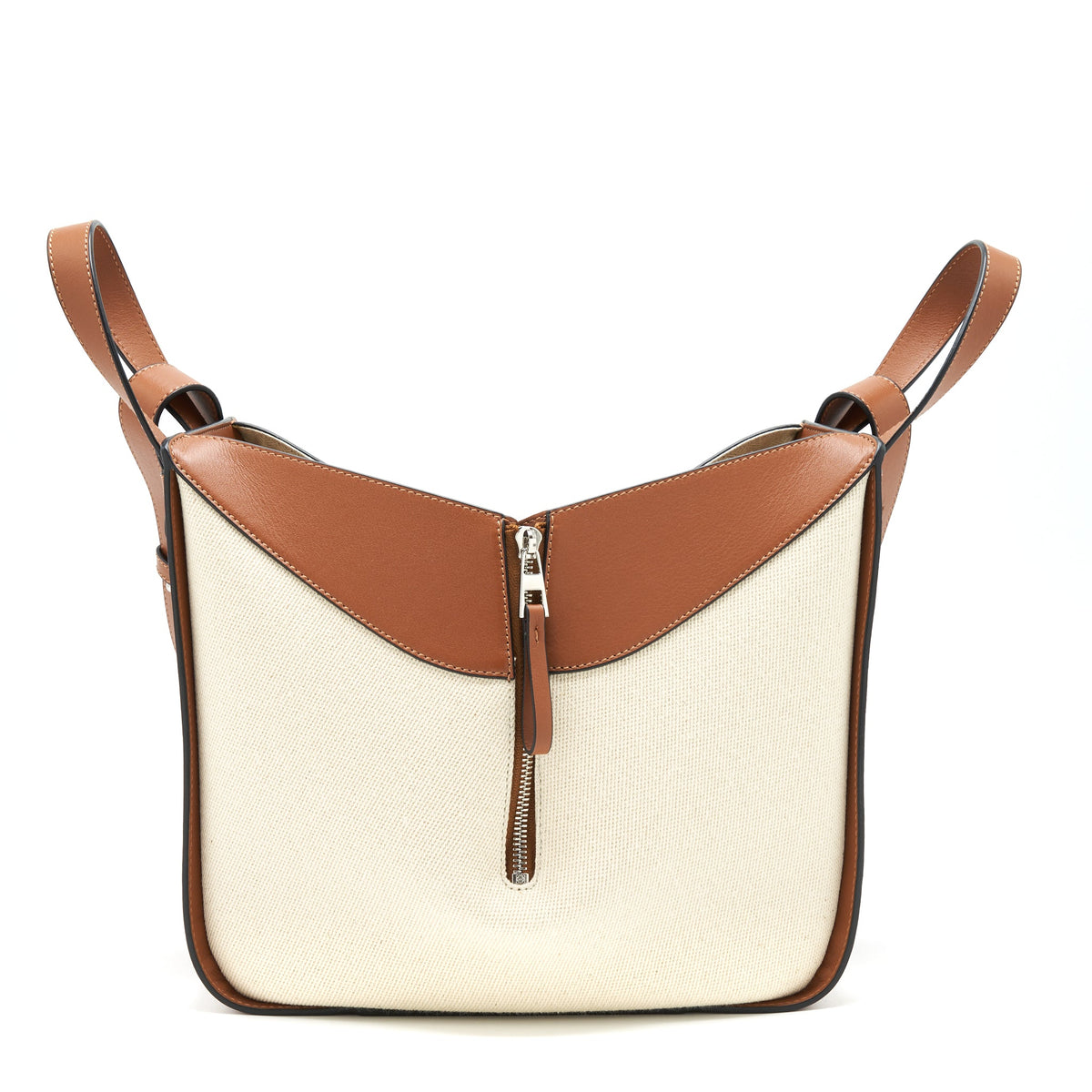 loewe-small-hammock-bag-leather-canvas