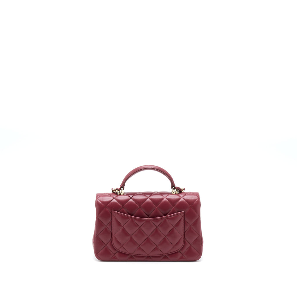 chanel-22a-top-handle-mini-rectangular-flap-bag-burgundy-lghw
