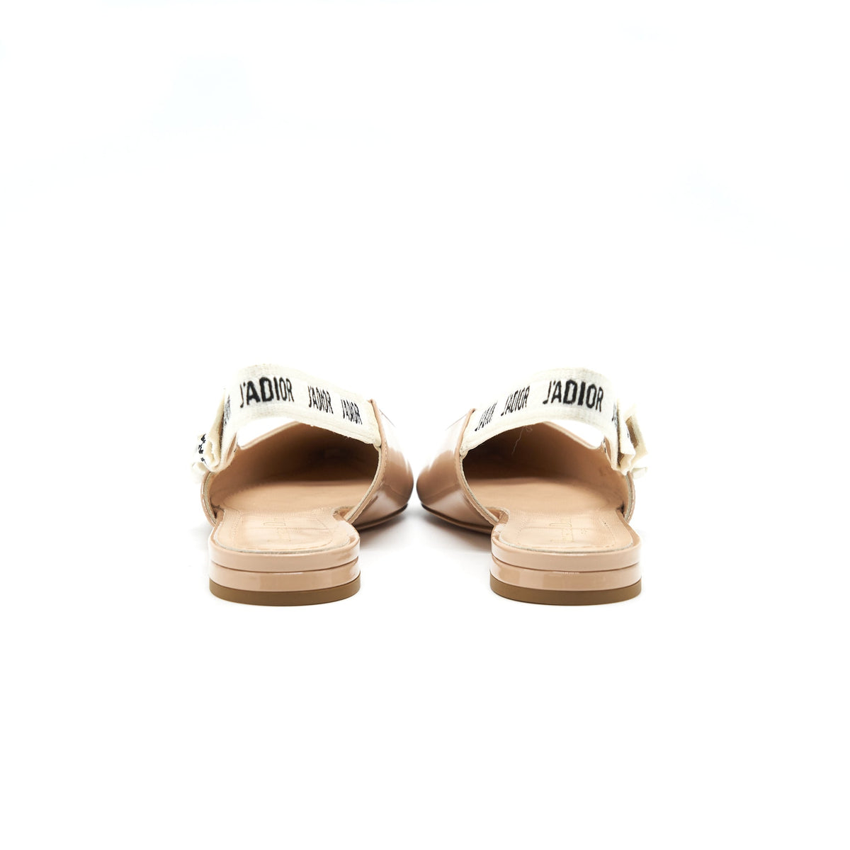 christian-dior-slingback-ballet-flats-patent-leather-beige