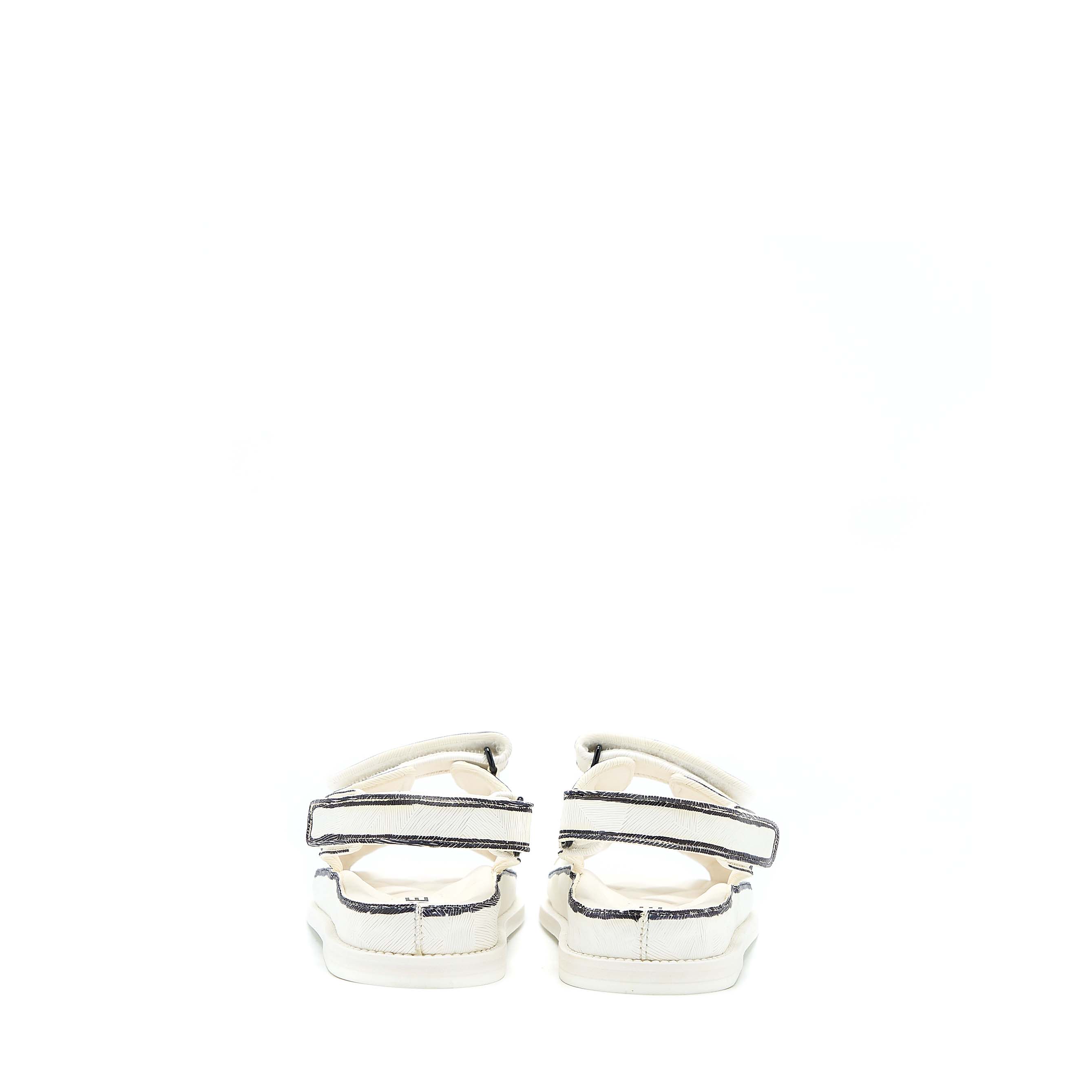 chanel-size-37-dad-sandals-black-white