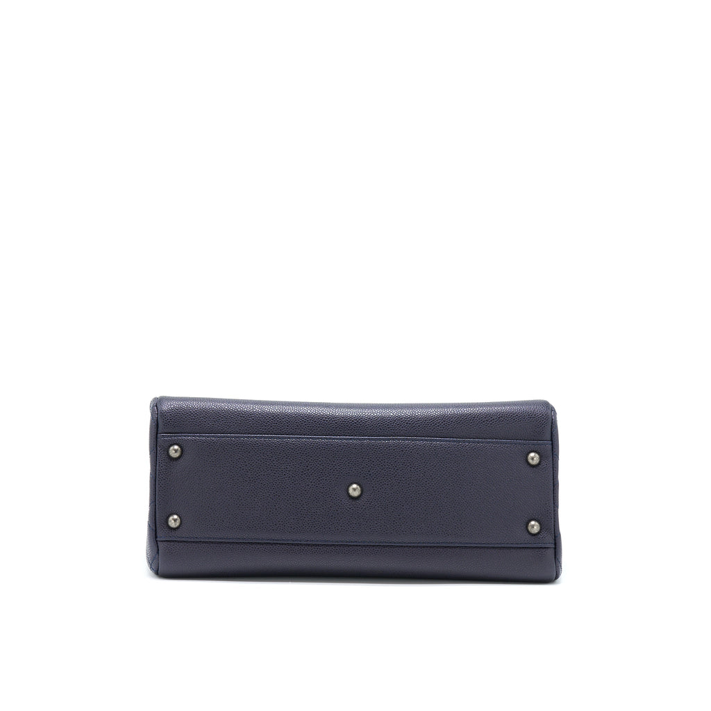 chanel-tote-bag-caviar-navy-ruthenium-hardware
