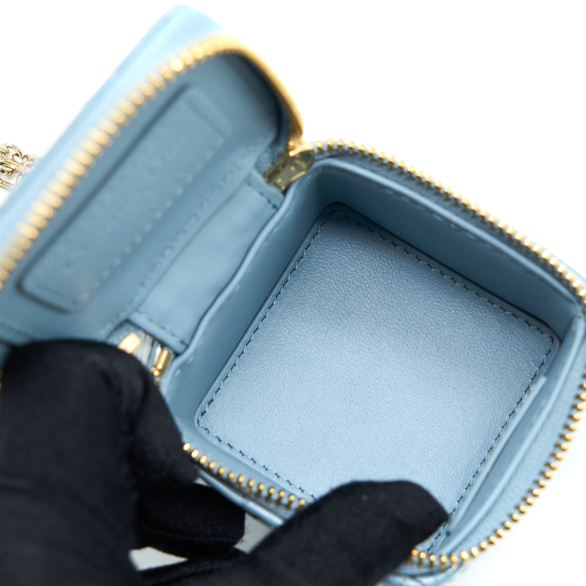dior-square-coin-purse-patent-blue-lghw