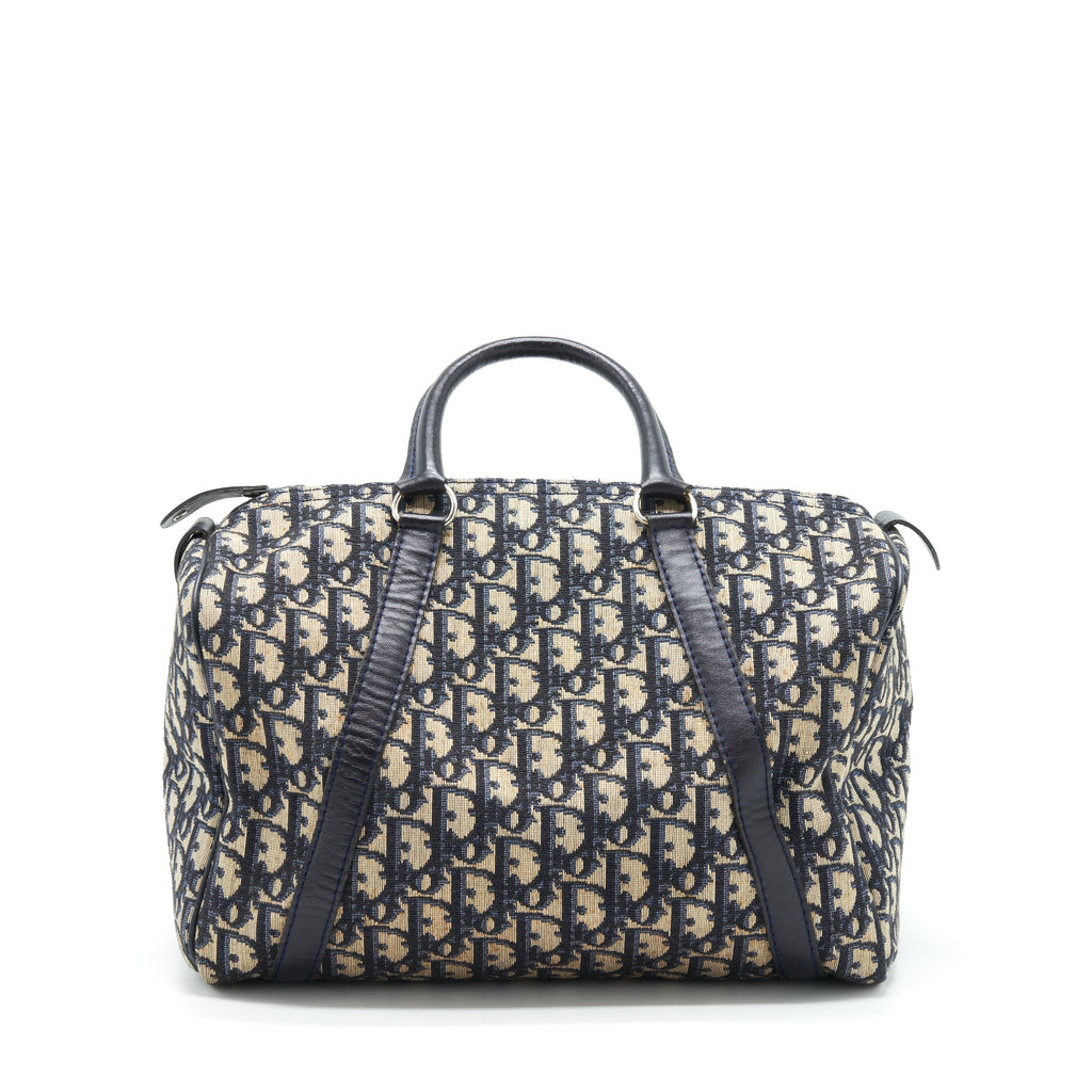 dior-vintage-speedy-bag-blue-oblique-canvas