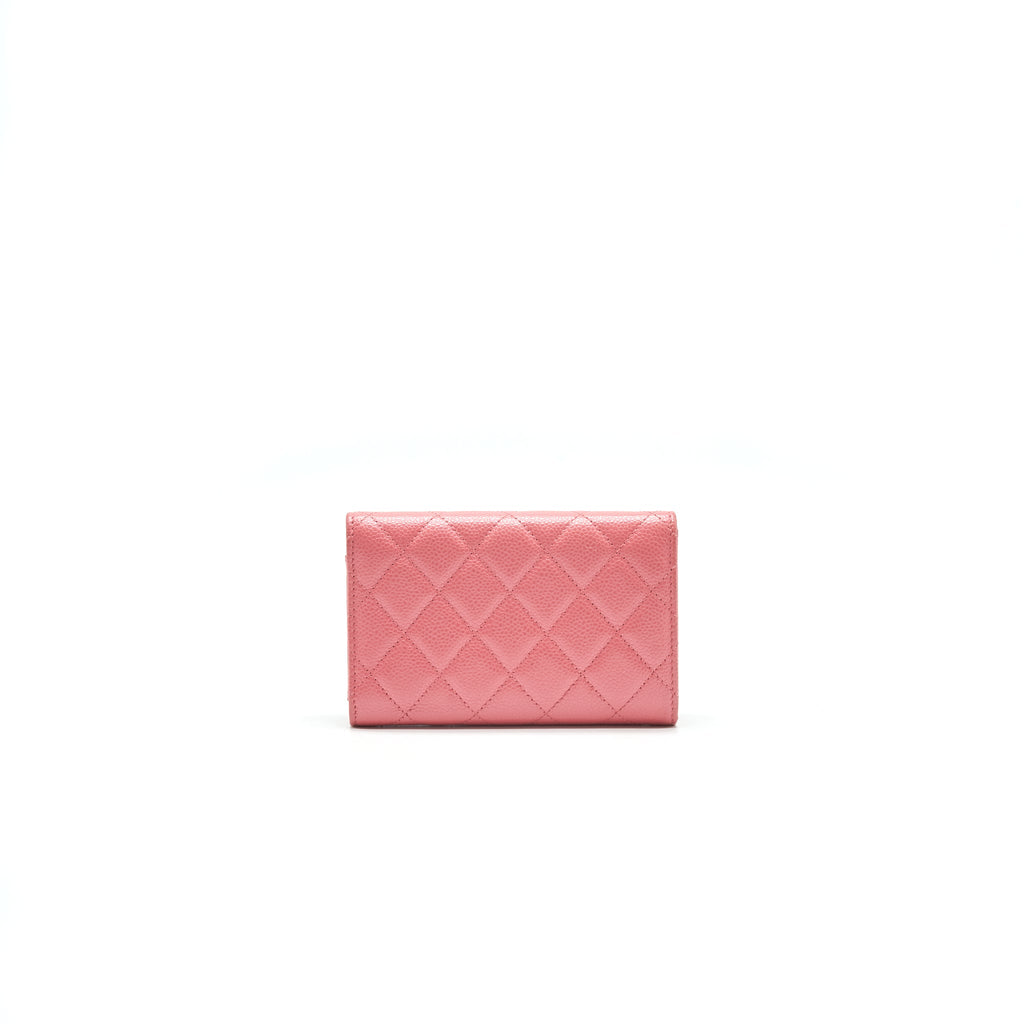 chanel-caviar-medium-flap-wallet-rose-pink-with-gold-cc-logo