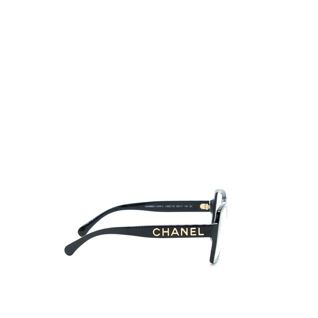 chanel-square-glasses-frame-with-letter-black-gold-tone