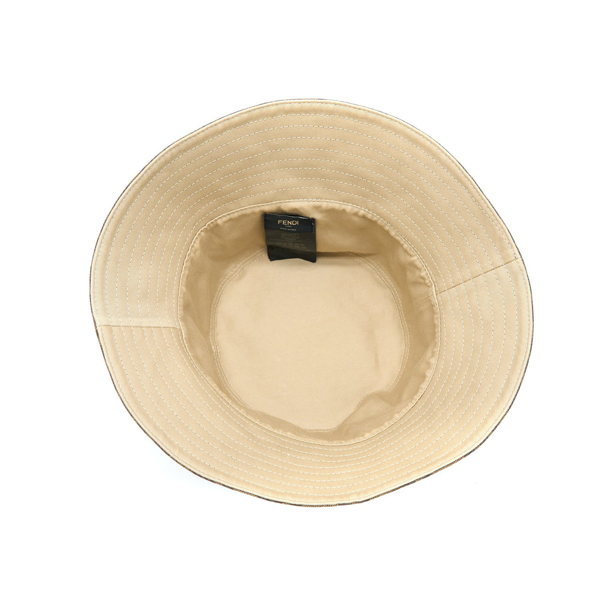 fendi-size-s-fabric-hat-brown-beige