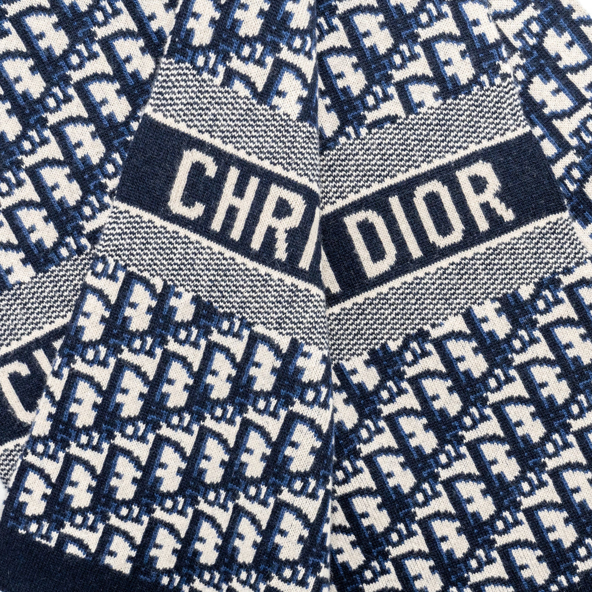 dior-oblique-scarf-cashmere-navy