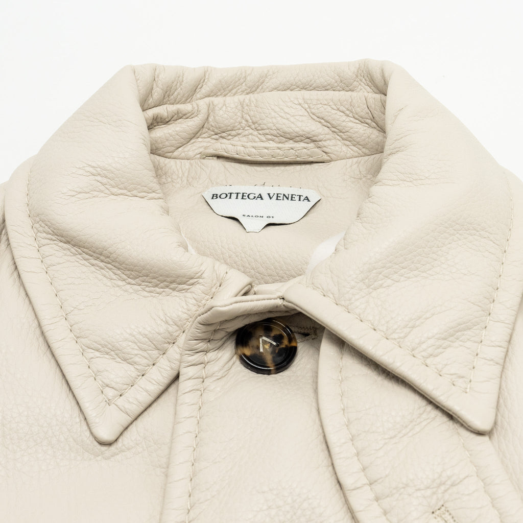 bottega-veneta-size-44-long-coat-genuine-leather-cotton-white