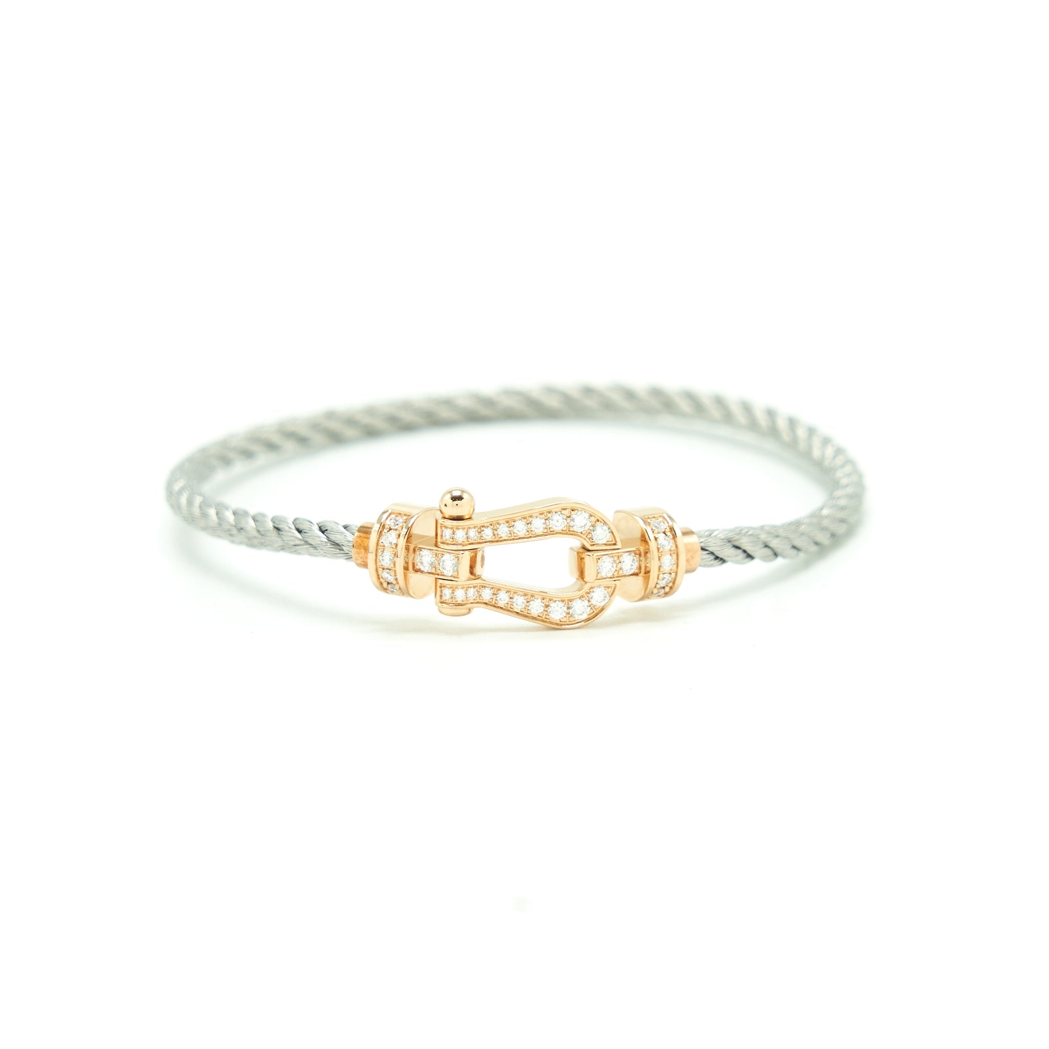 fred-force-10-bracelet-18k-pink-gold-with-diamonds-with-light-grey-and-dark-pink-cable