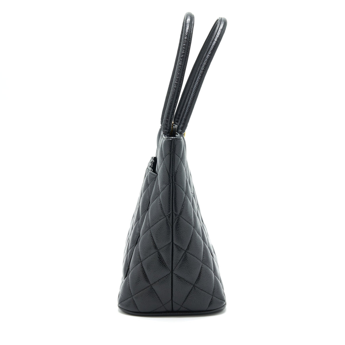 chanel-vintage-medallion-tote-bag-caviar-black-ghw