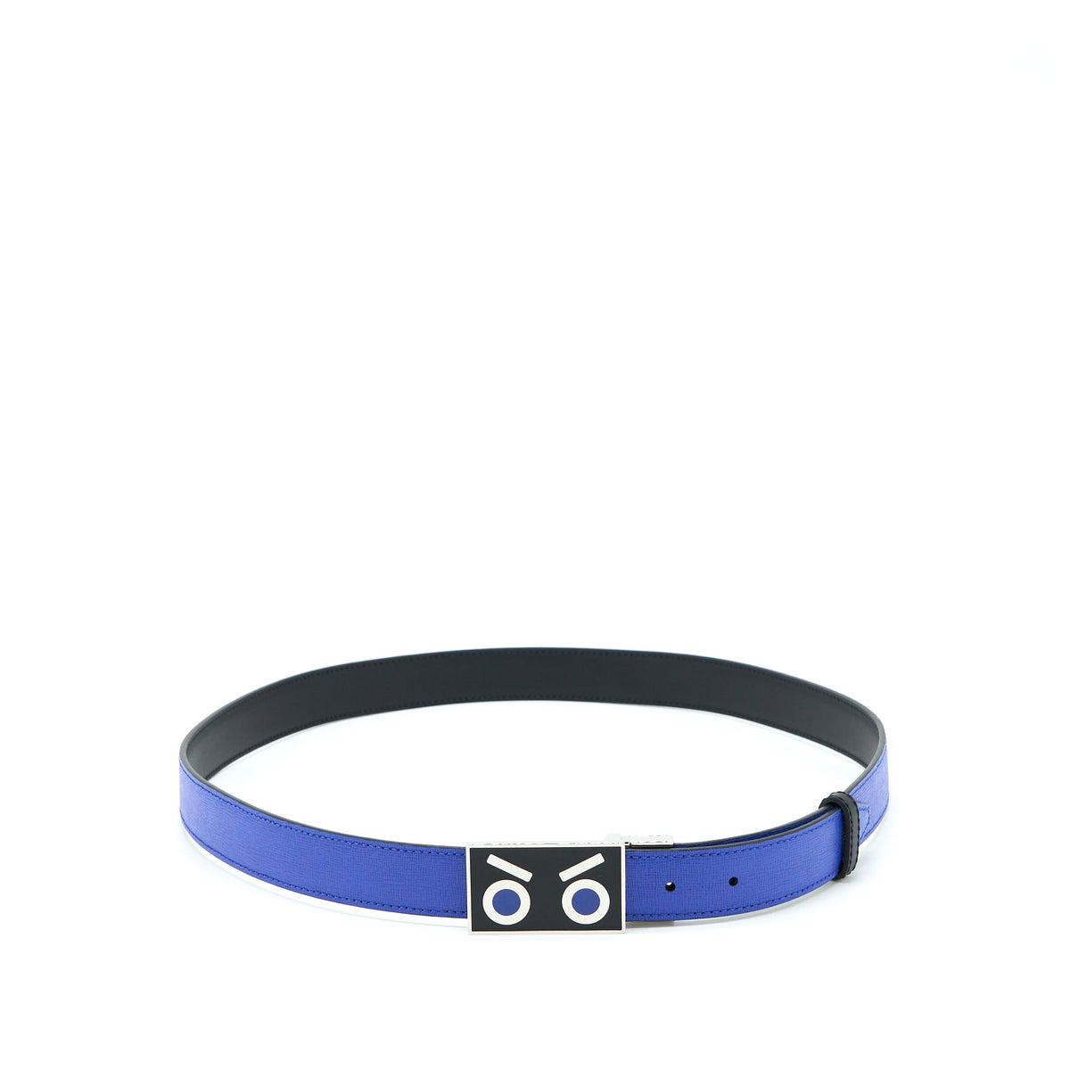 fendi-monster-belt-black-blue