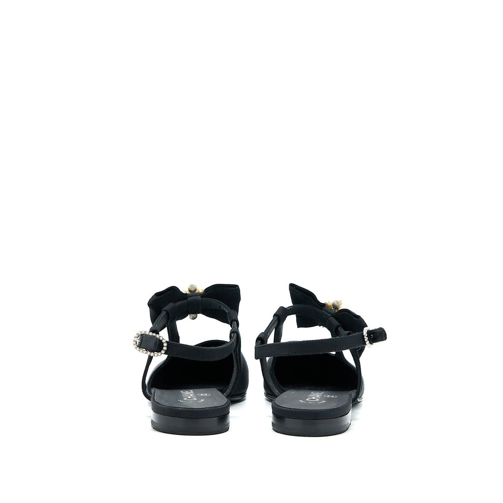 chanel-size-39-sling-back-with-ribbon-design-black