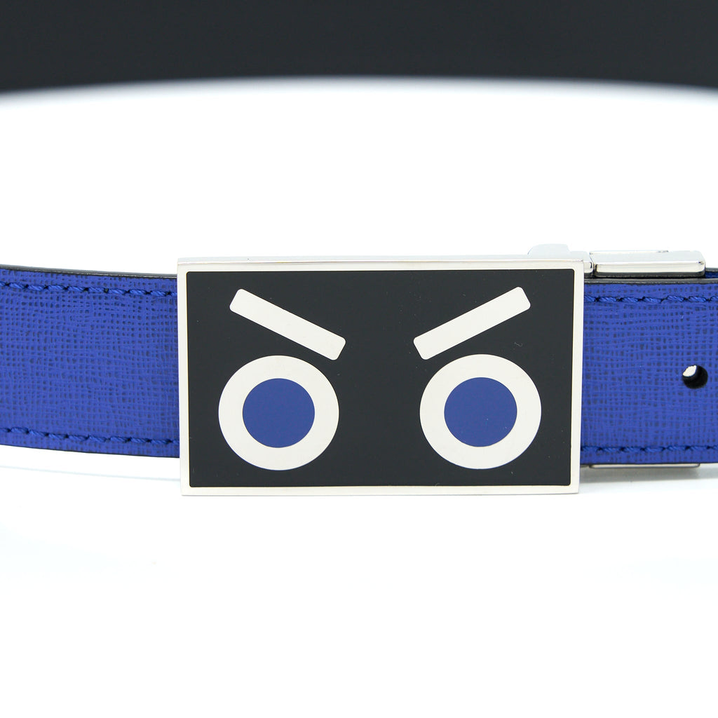 fendi-monster-belt-black-blue