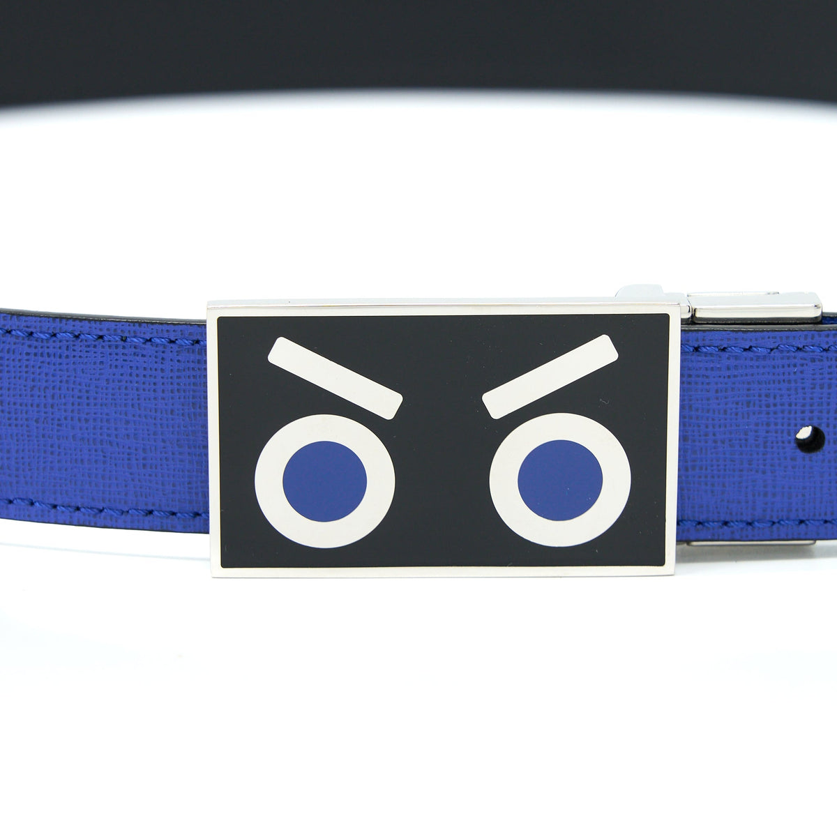 fendi-monster-belt-black-blue