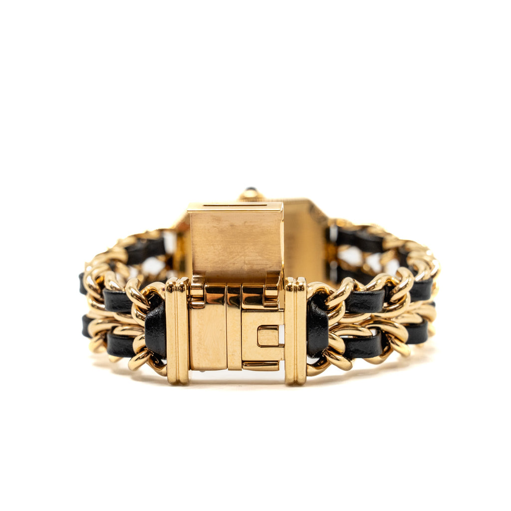 chanel-size-s-prTrevaliee-edition-originale-watch-coated-yellow-gold-black-model-h6951