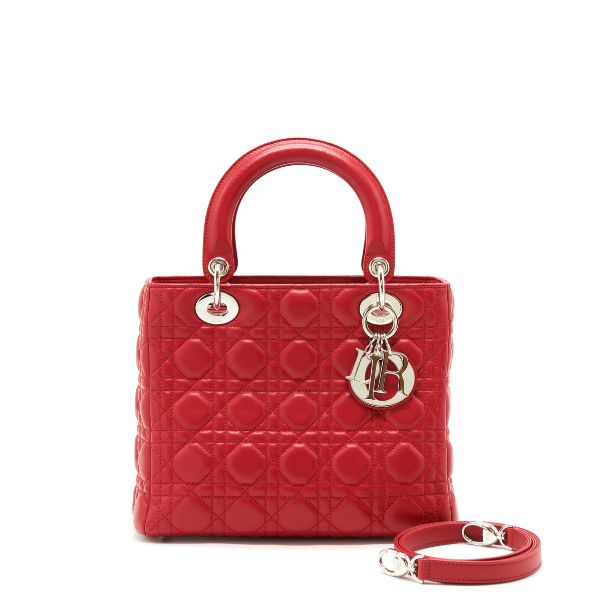 dior-lady-dior-bag-medium-fuchsia-lambskin-red-shw