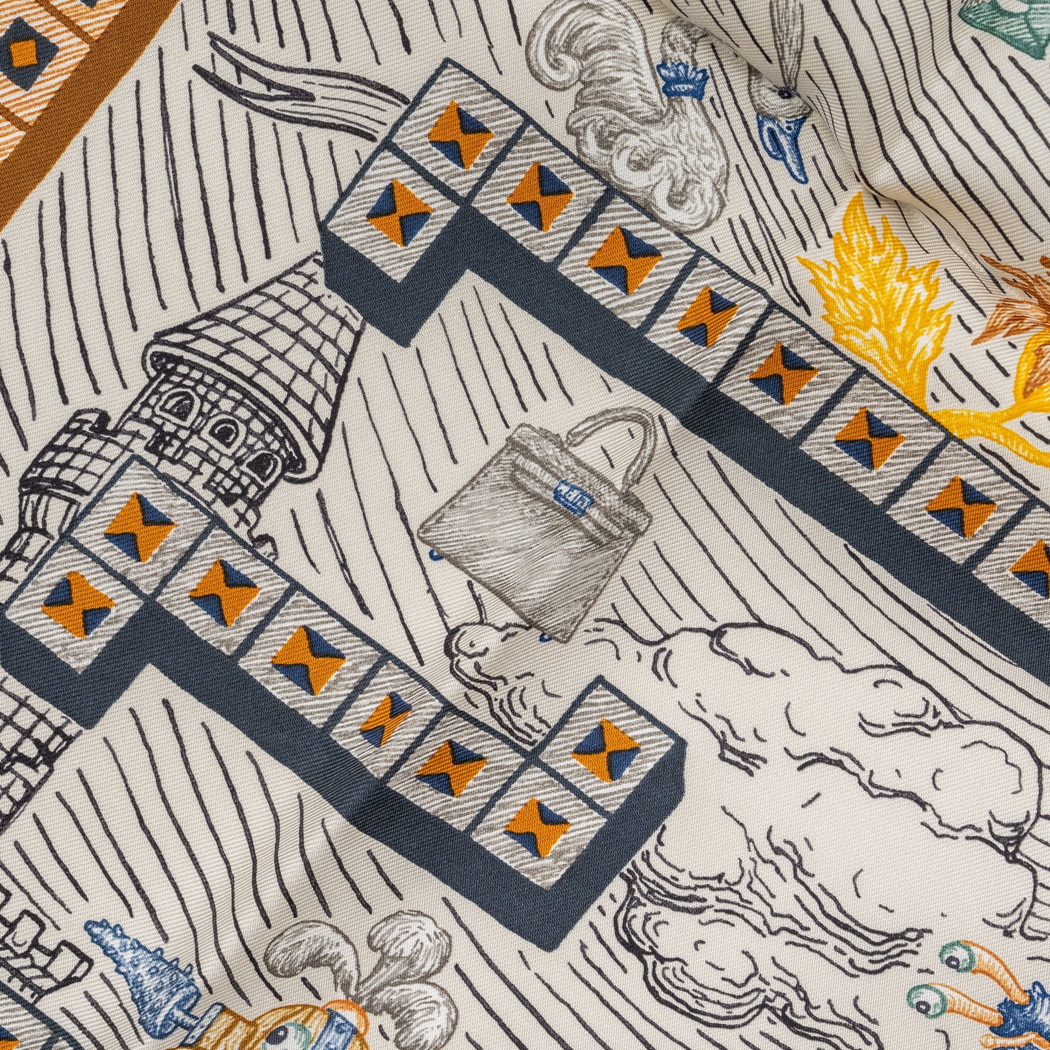 hermes-90cm-silk-scarf-super-silk-quest-black-bleu-beige