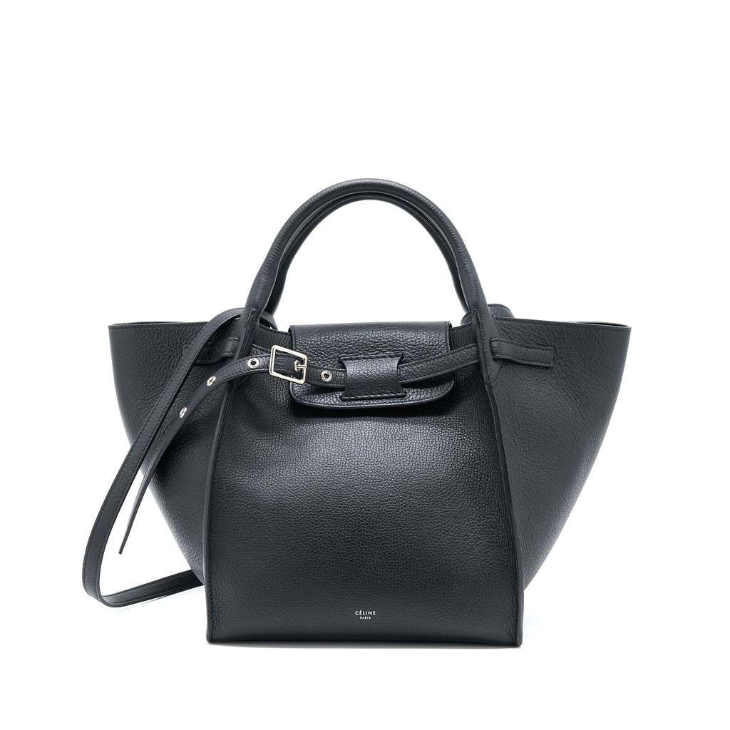 celine-big-bag-leather-black-shw
