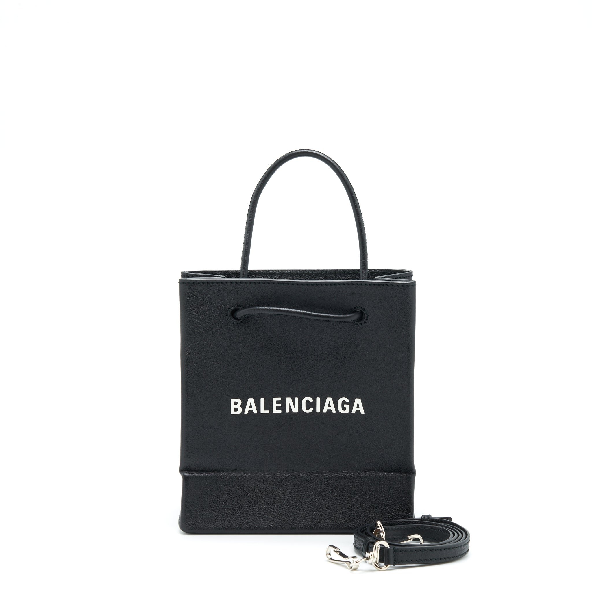 balenciaga-top-handle-shopping-tote-bag-calfskin-black-shw