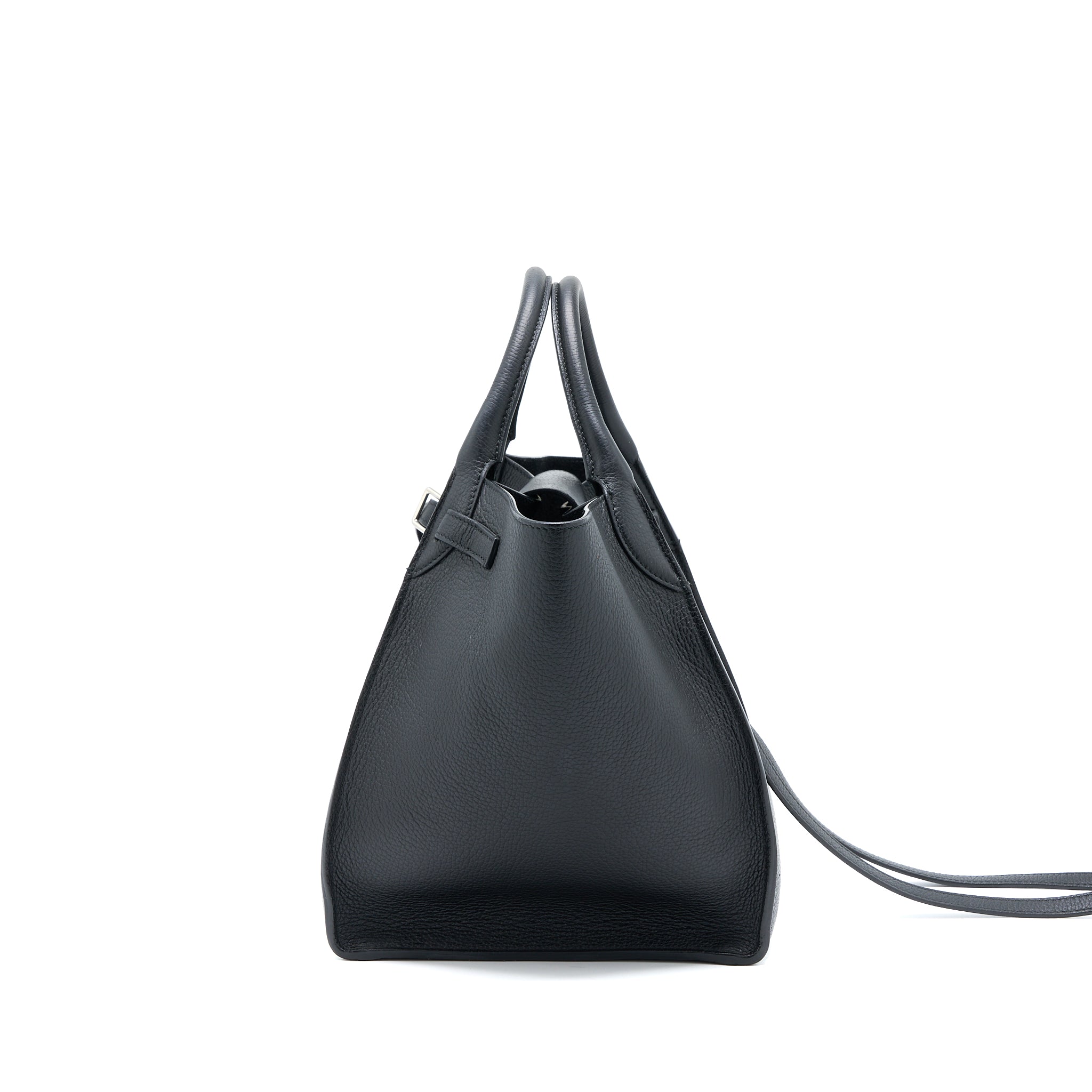 celine-big-bag-leather-black-shw