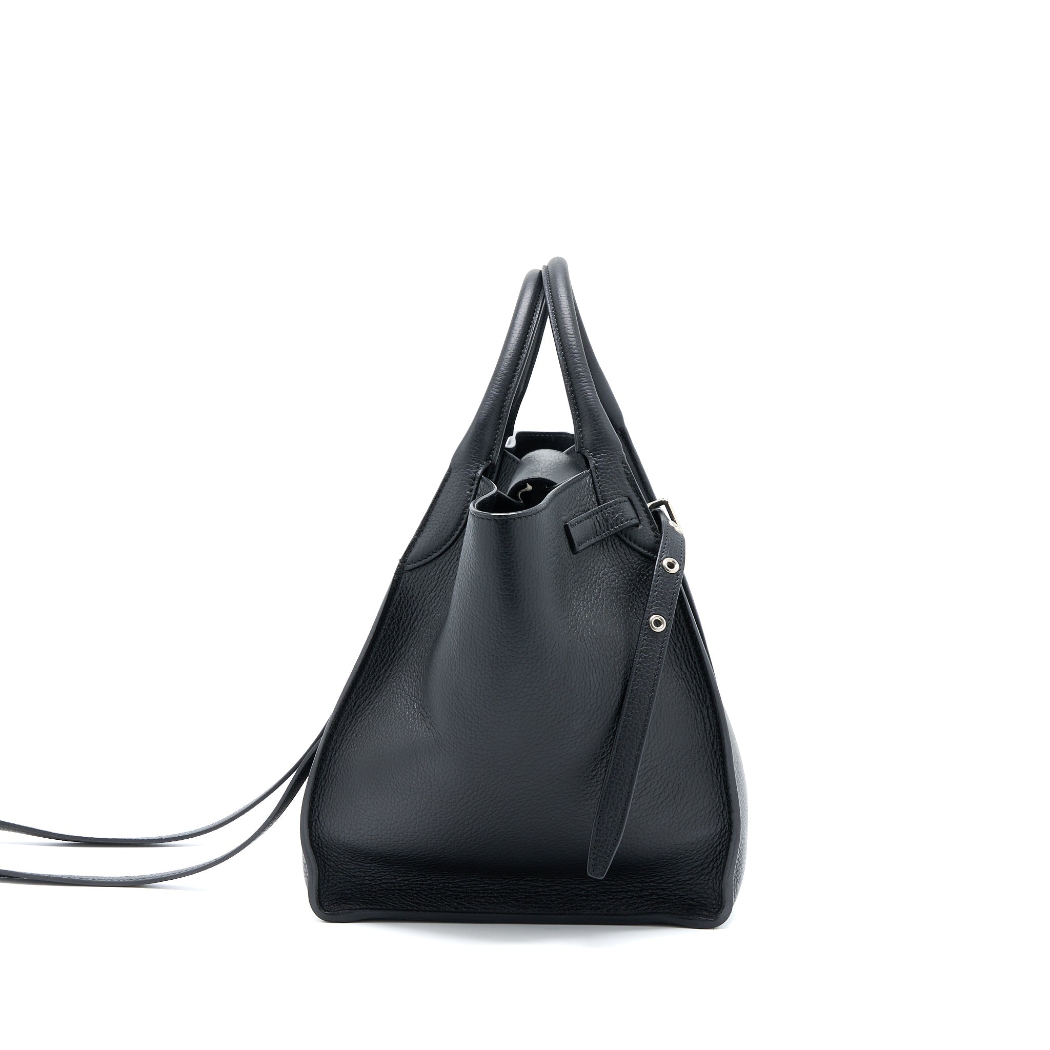 celine-big-bag-leather-black-shw