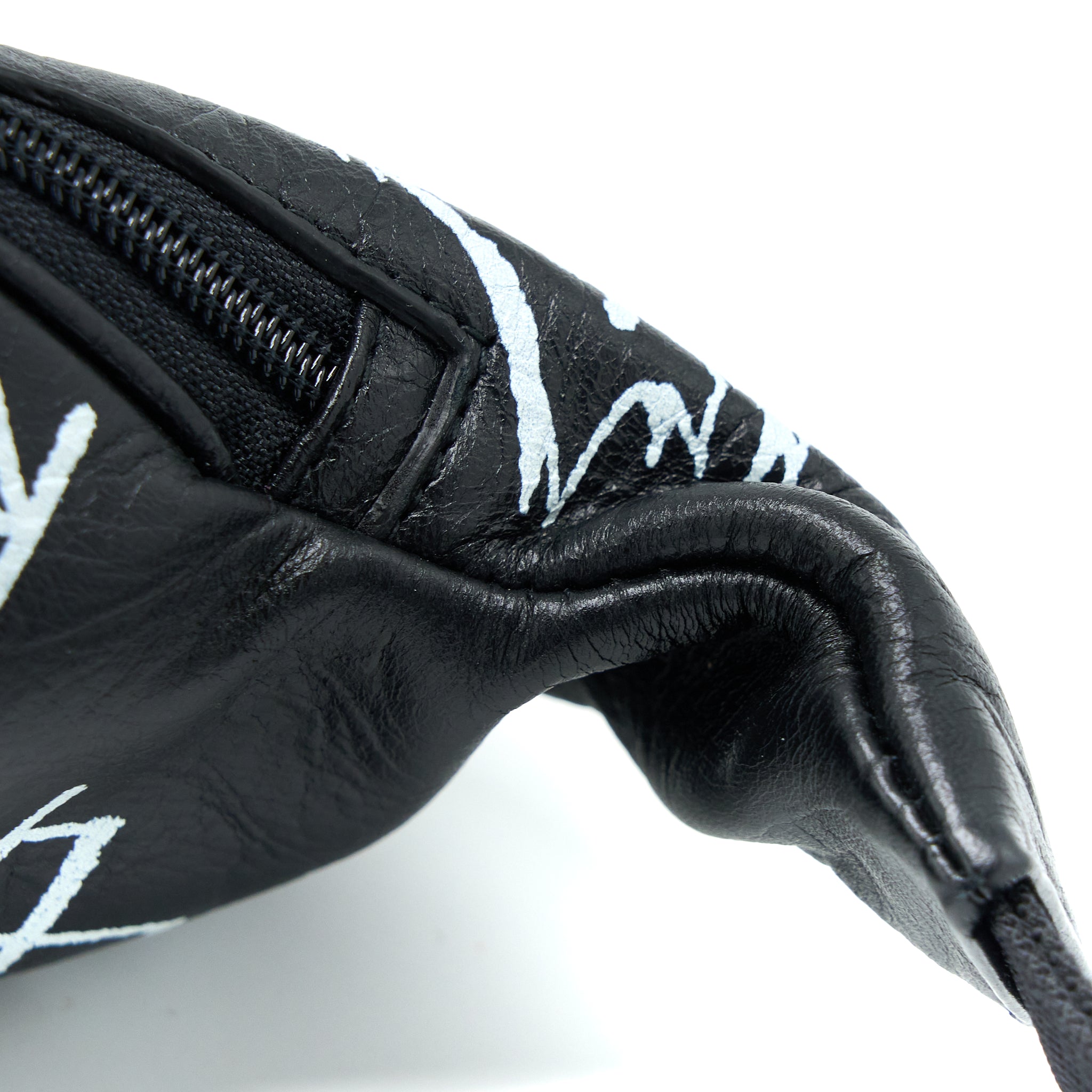 balenciaga-graffiti-waist-bag-leather-black-ruthenium-hardware