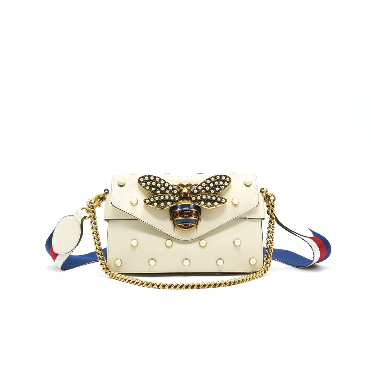 gucci-embellished-broadway-bee-bag-white