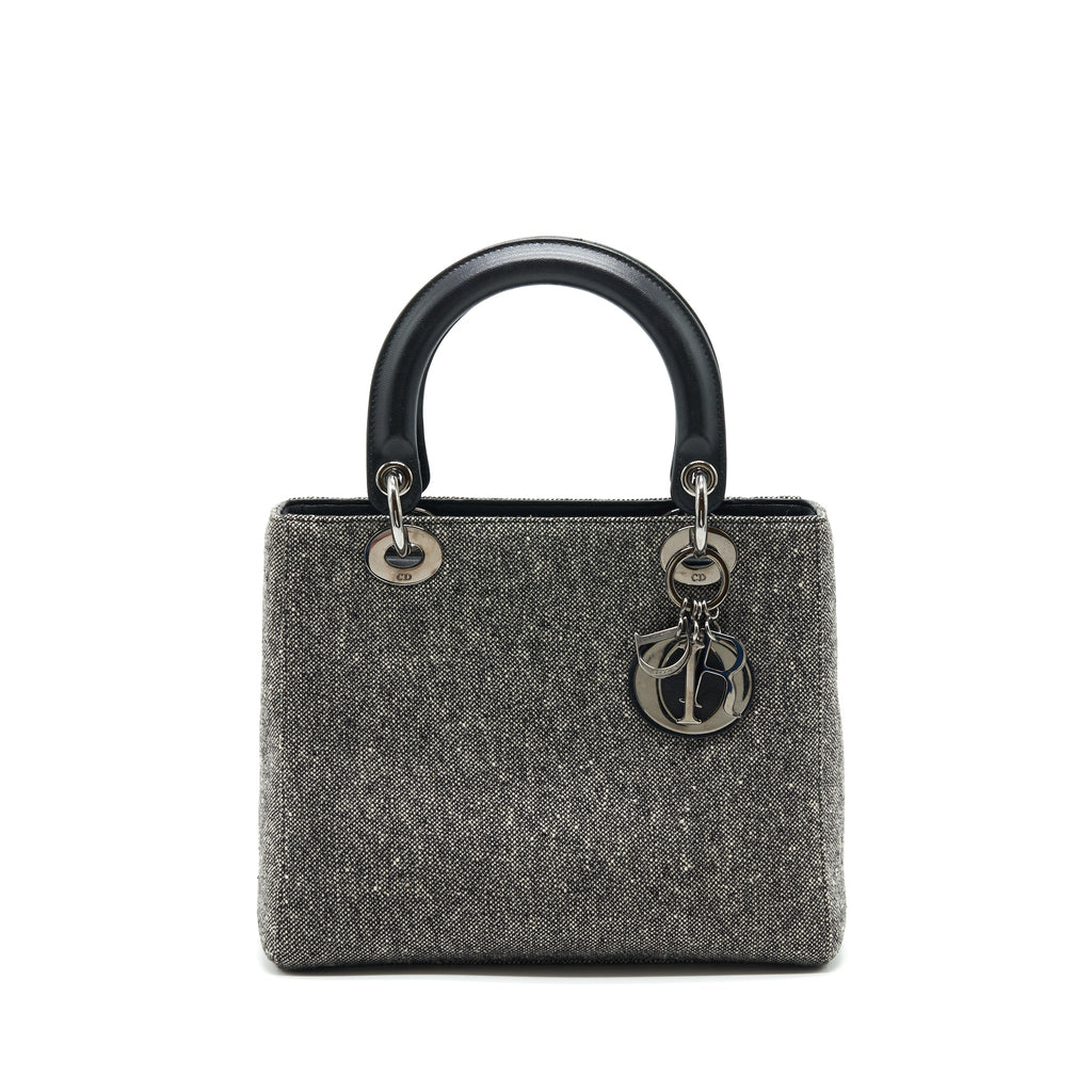 dior-lady-dior-medium-fabric-dark-grey-shw