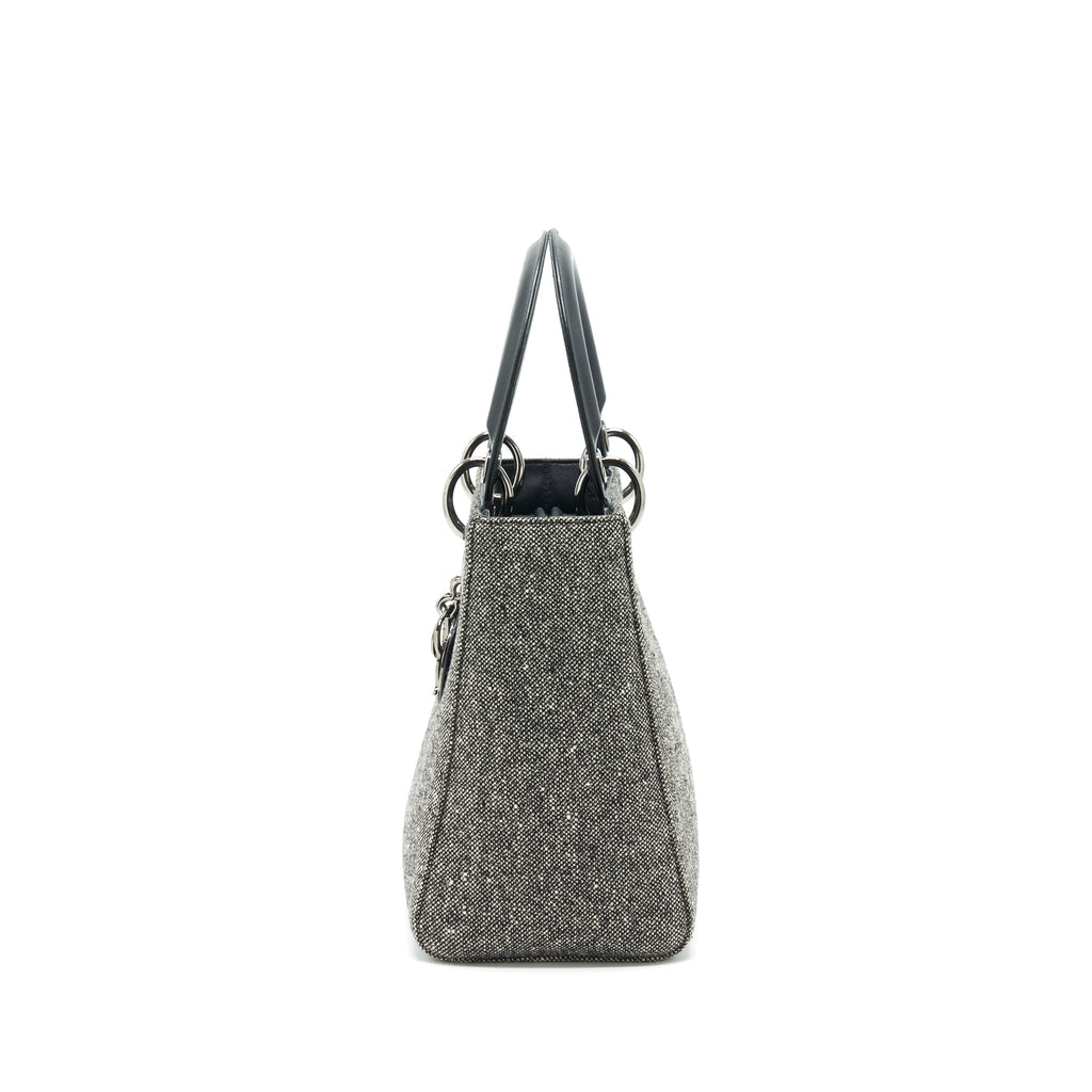 dior-lady-dior-medium-fabric-dark-grey-shw