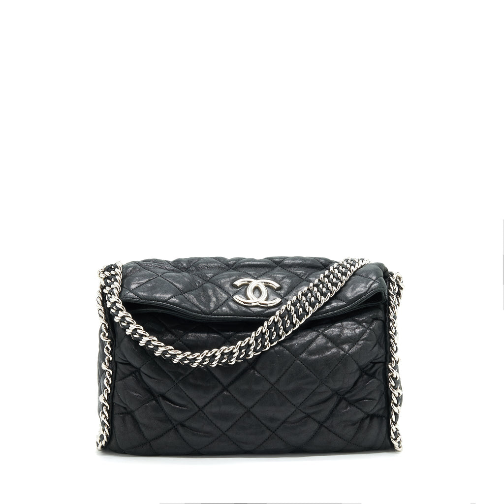 chanel-quilted-leather-with-chain-shoulder-bag-black-shw
