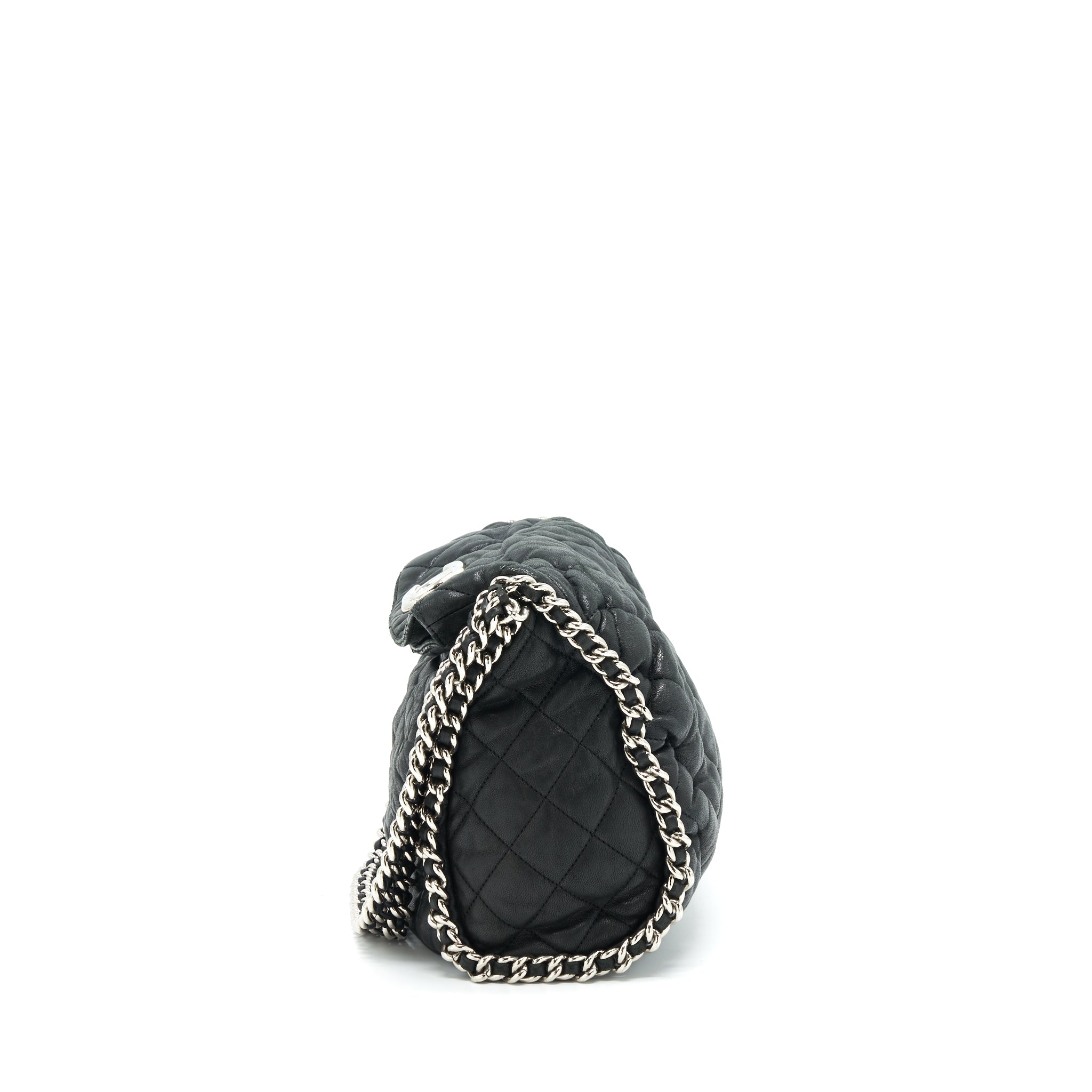 chanel-quilted-leather-with-chain-shoulder-bag-black-shw