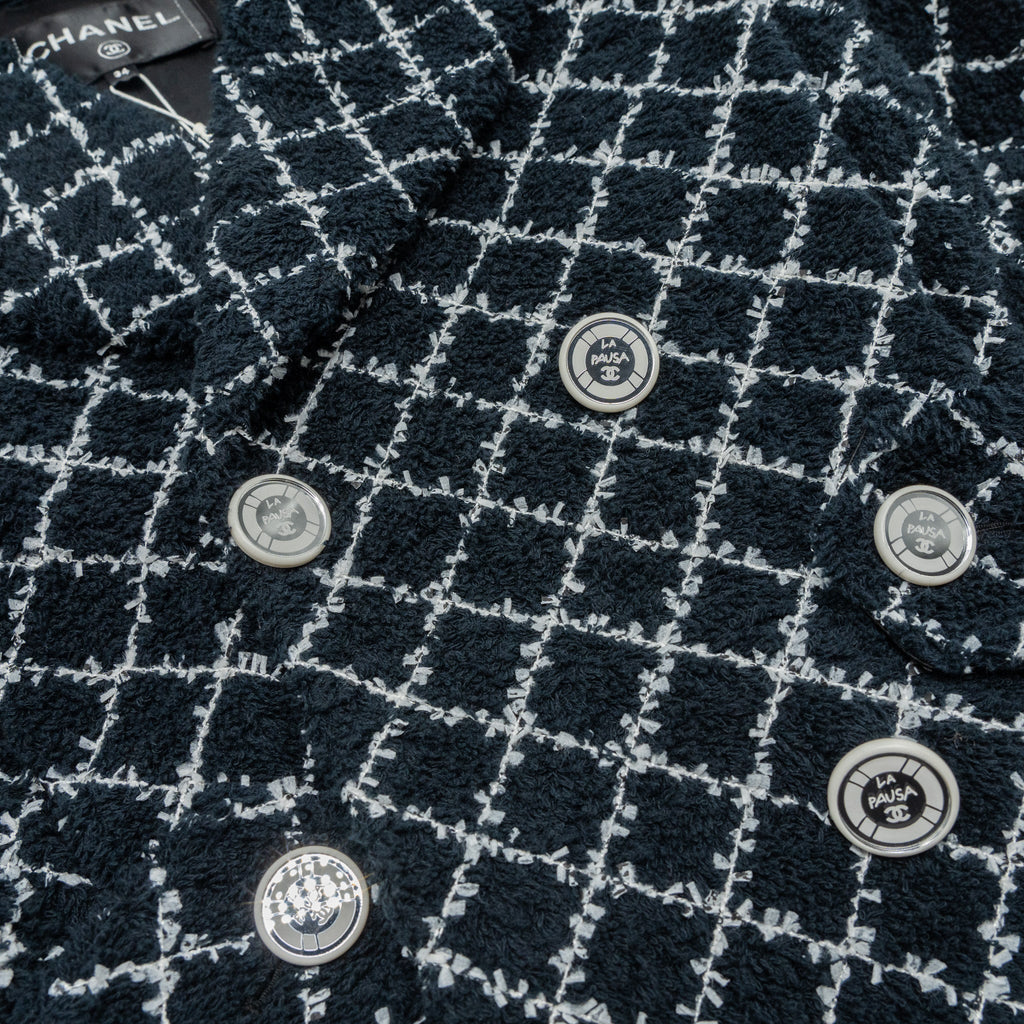 chanel-19c-size-34-jacket-cotton-knit-black-white