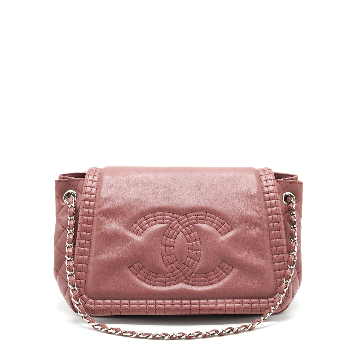 chanel-flap-cross-body-bag-brown-shw