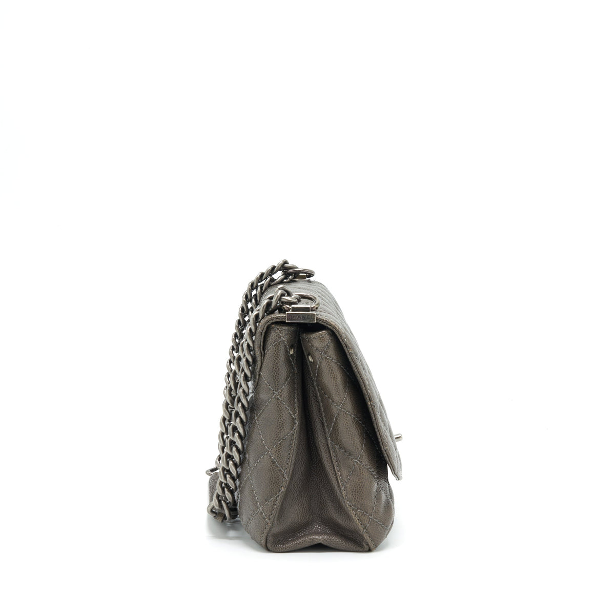 chanel-flap-bag-caviar-dark-grey-ruthenium-sliver-hardware-1