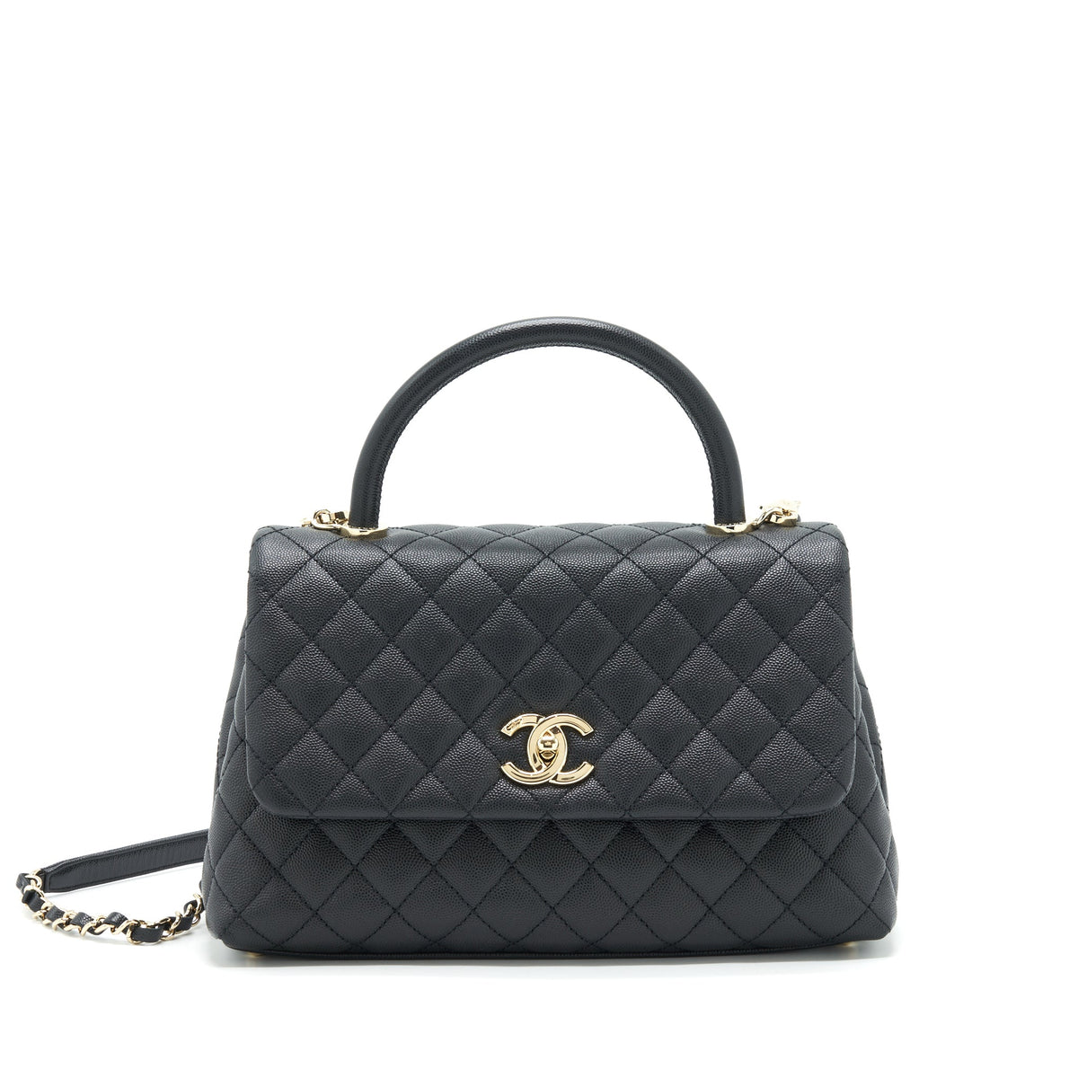chanel-medium-coco-handle-28cm-caviar-black-lghw