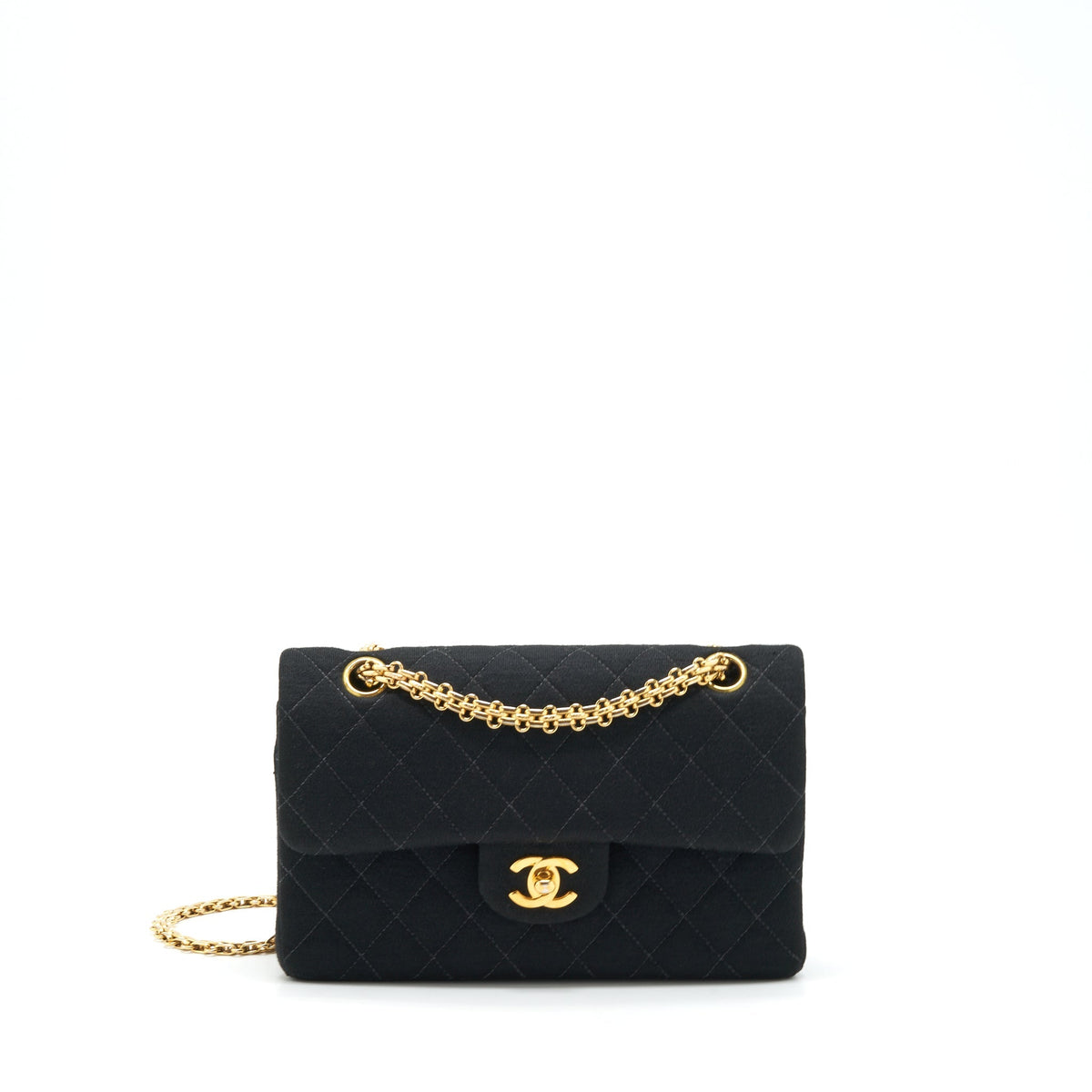 chanel-vintage-small-classic-flap-bag-fabric-black-ruthenium-ghw