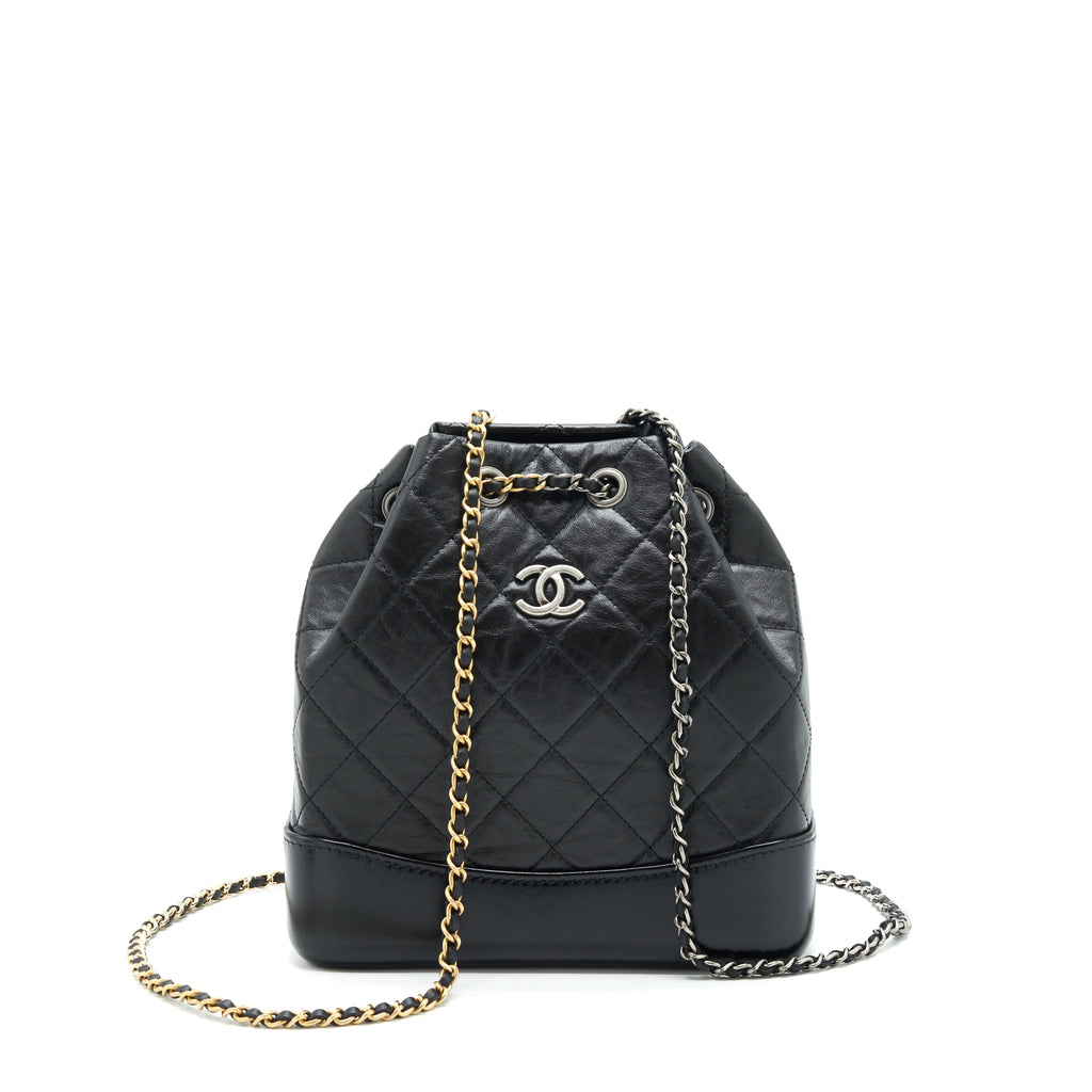 chanel-small-gabrielle-backpack-calfskin-black-multicolour-hardware