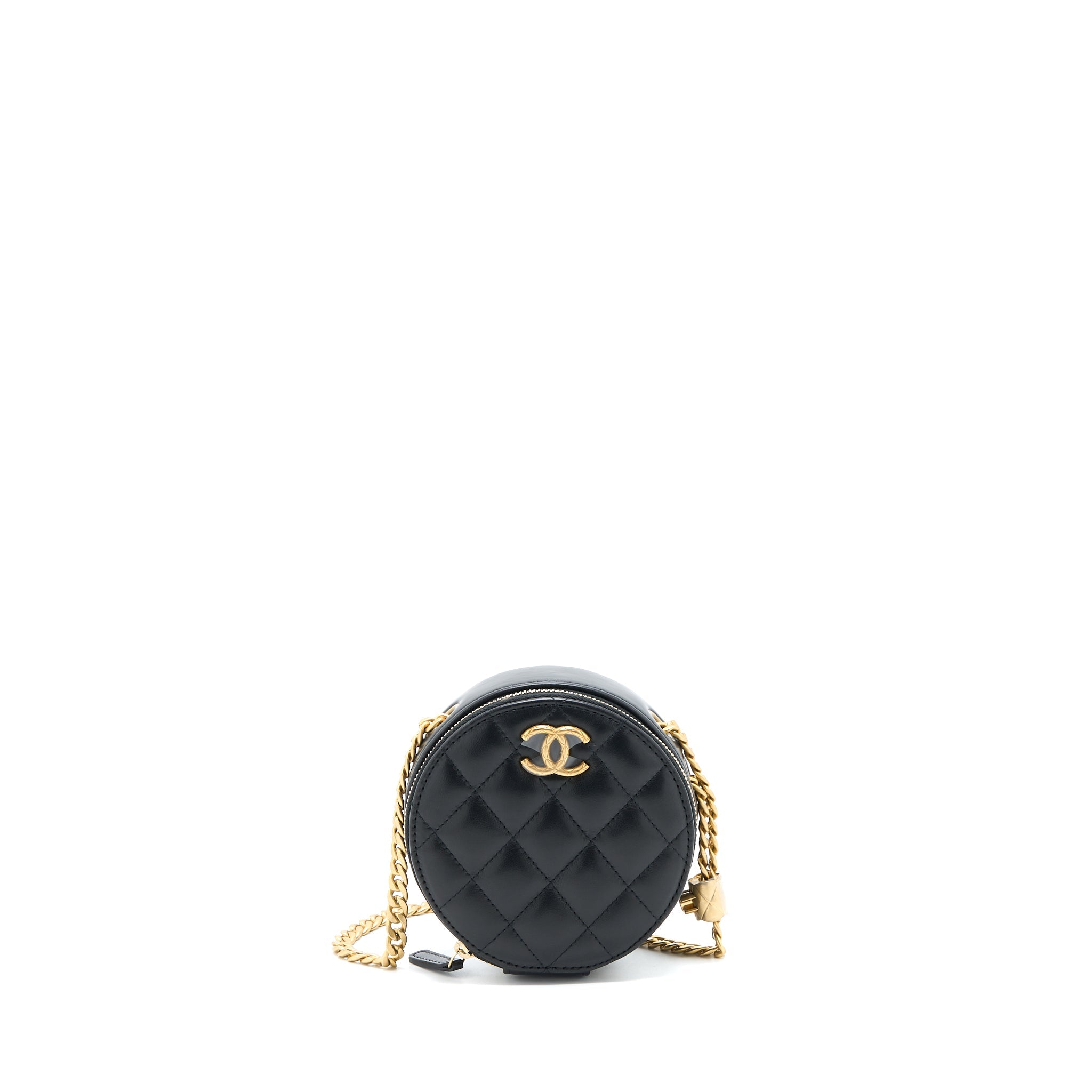 chanel-22k-gold-pillar-round-clutch-with-chain-lambskin-black-brushed-ghw