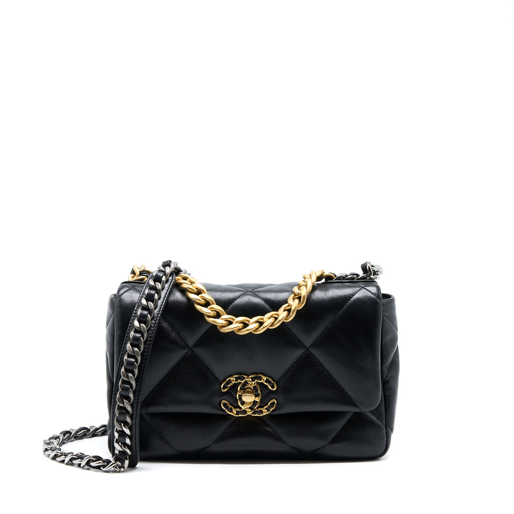 chanel-small-19-bag-lambskin-black-multicolour-hardware-microchip-1