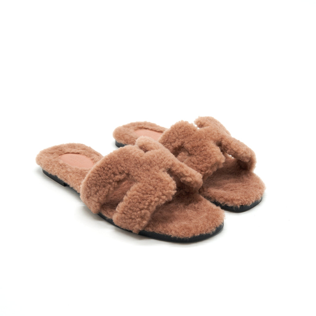 hermes-sandale-oran-peau-lainee-rose-aube-size39